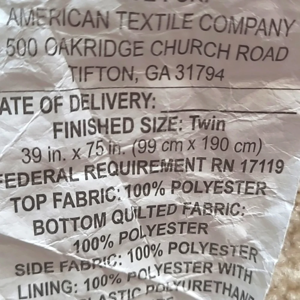 Sealy Twin Mattress Pad